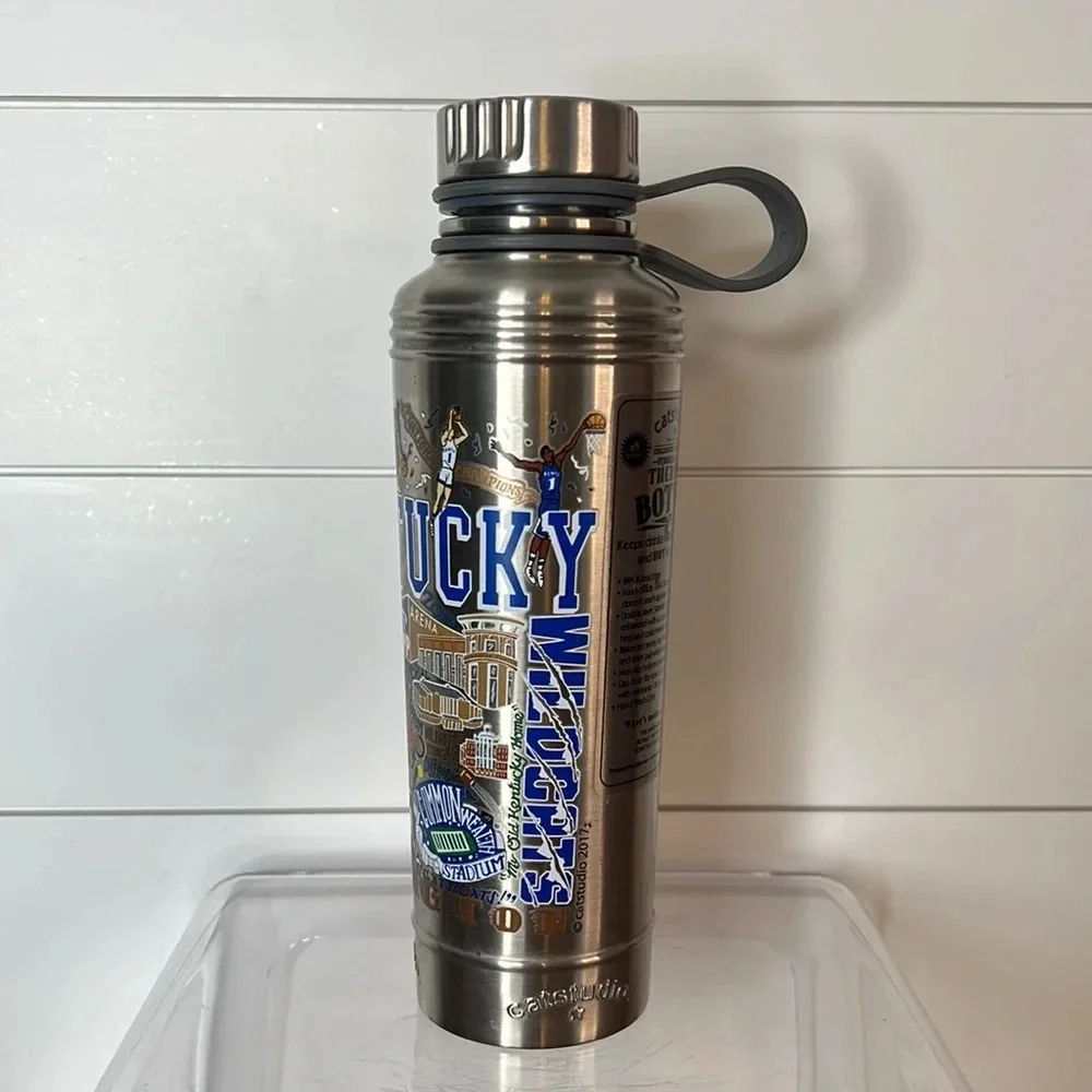 Catstudio Kentucky Stainless Steel 18‎ oz. Thermal Bottle.